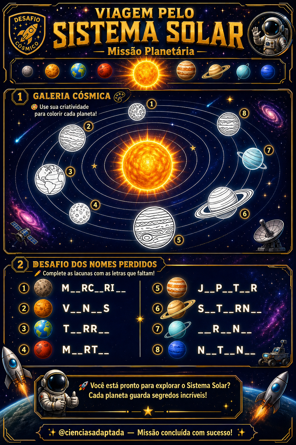 Página de amostra
