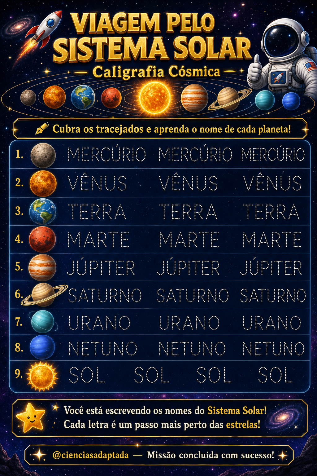 Página de amostra