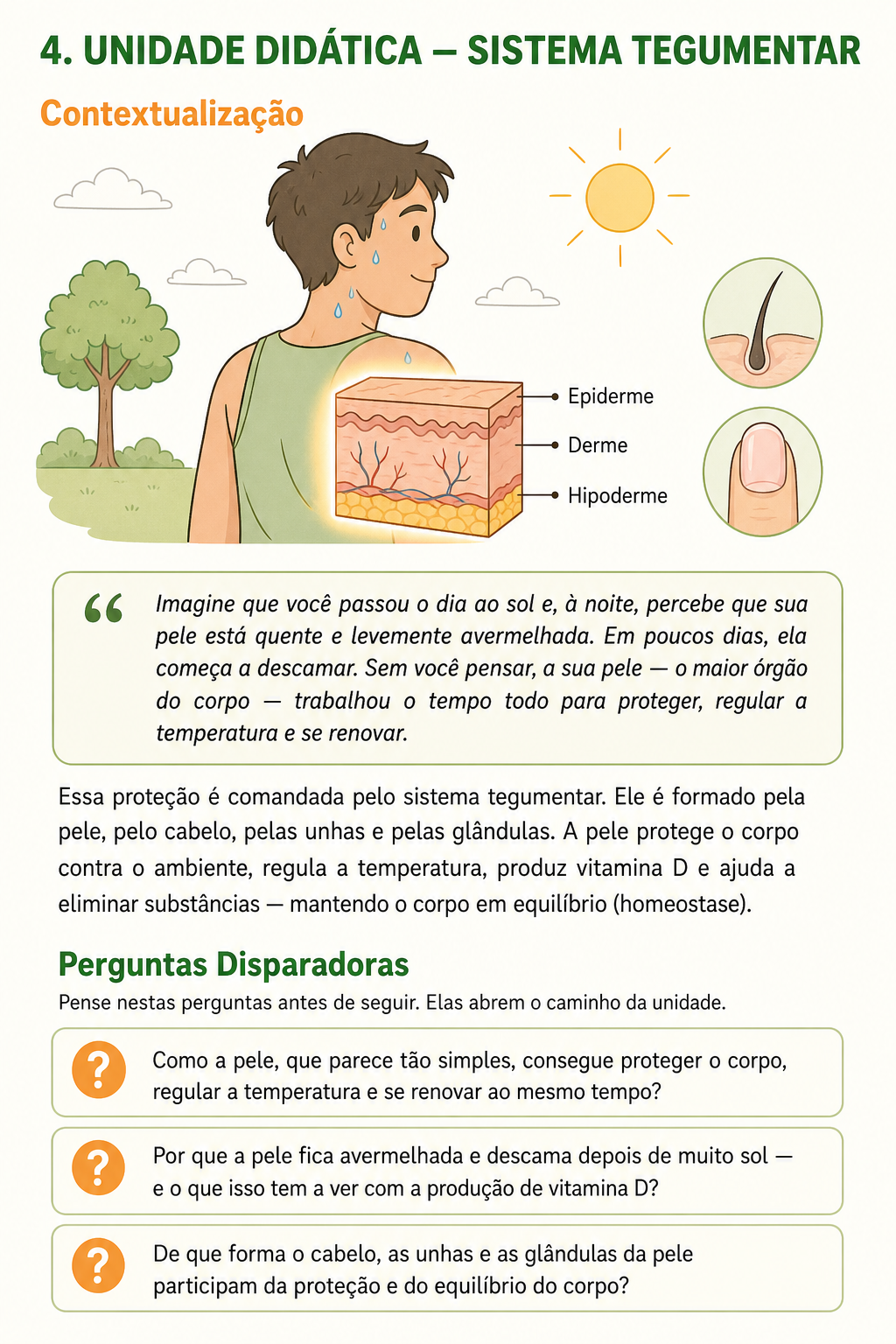 Página de amostra