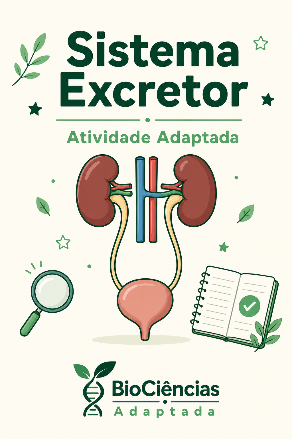 Capa de Atividade Adaptada- Sistema Excretor