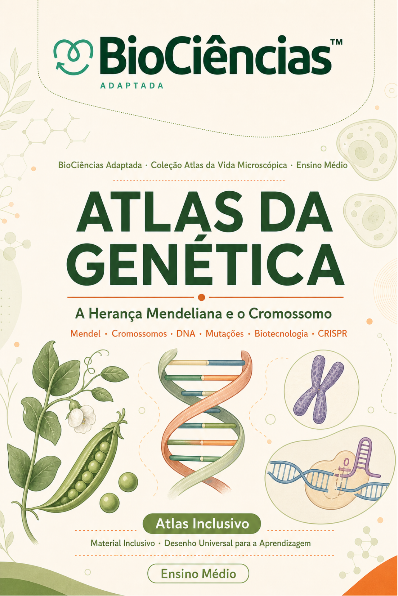 Capa de Atlas Inclusivo- Genética
