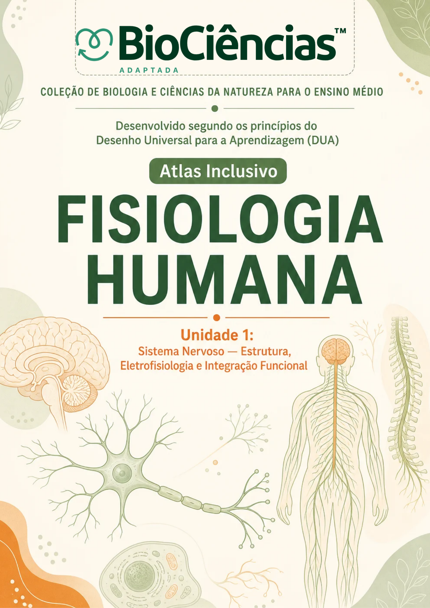 Capa de Atlas Inclusivo - Sistema Nervoso
