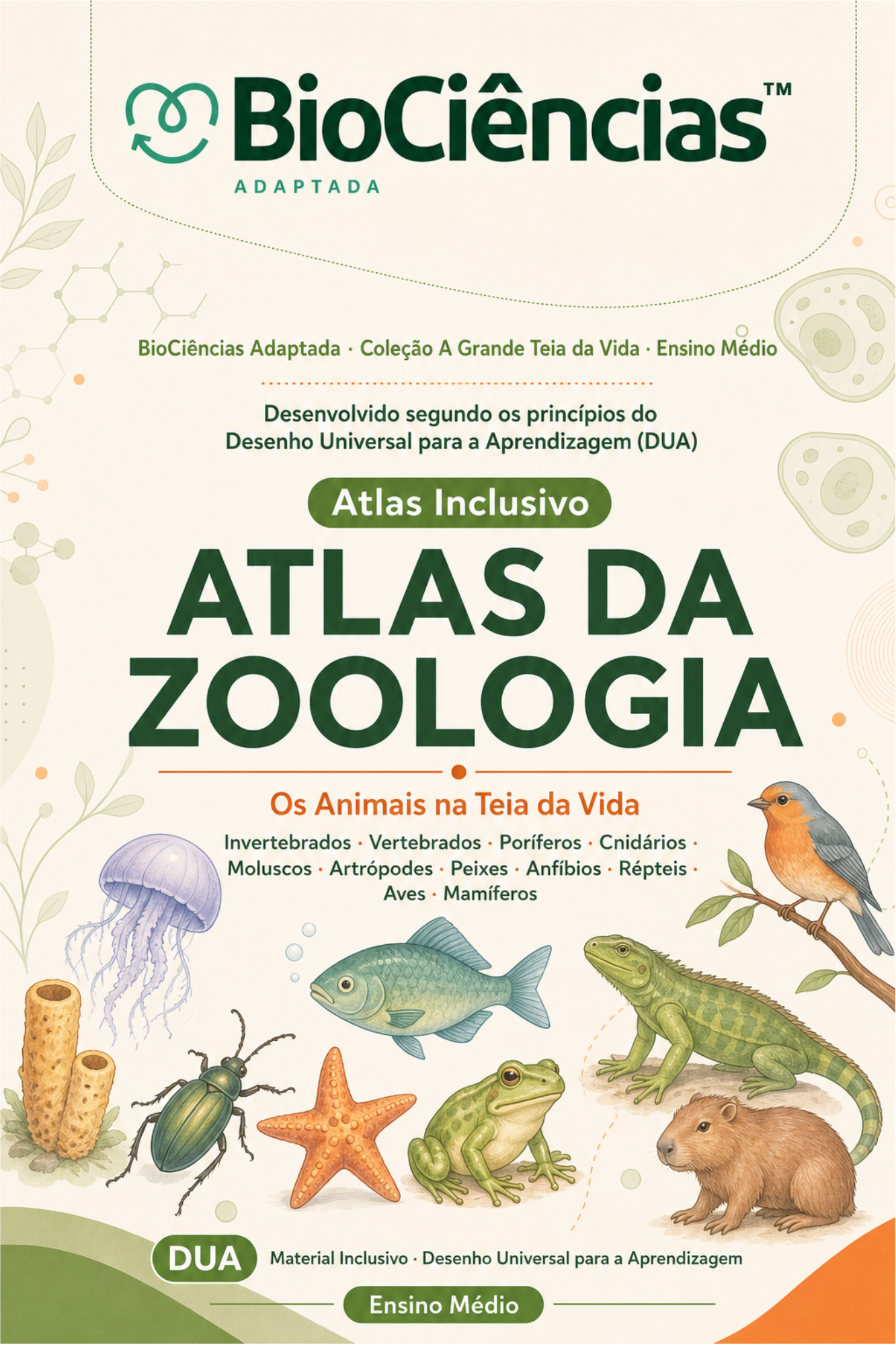 Capa de Atlas Inclusivo- Zoologia