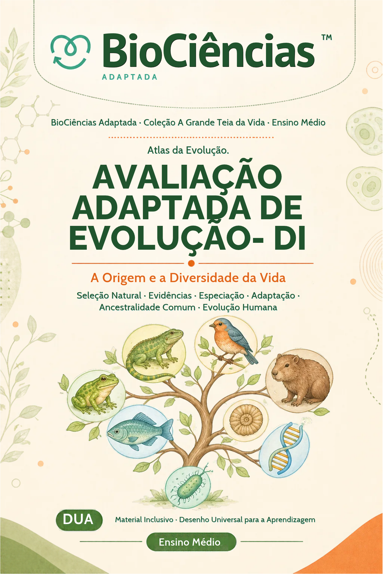 Capa de Avaliação Adaptada- Evolução