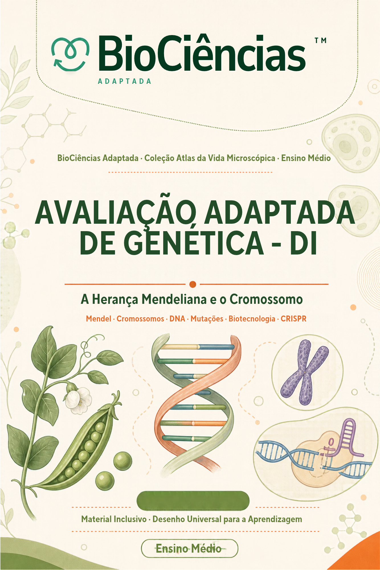 Capa de Avaliação Adaptada- Genética
