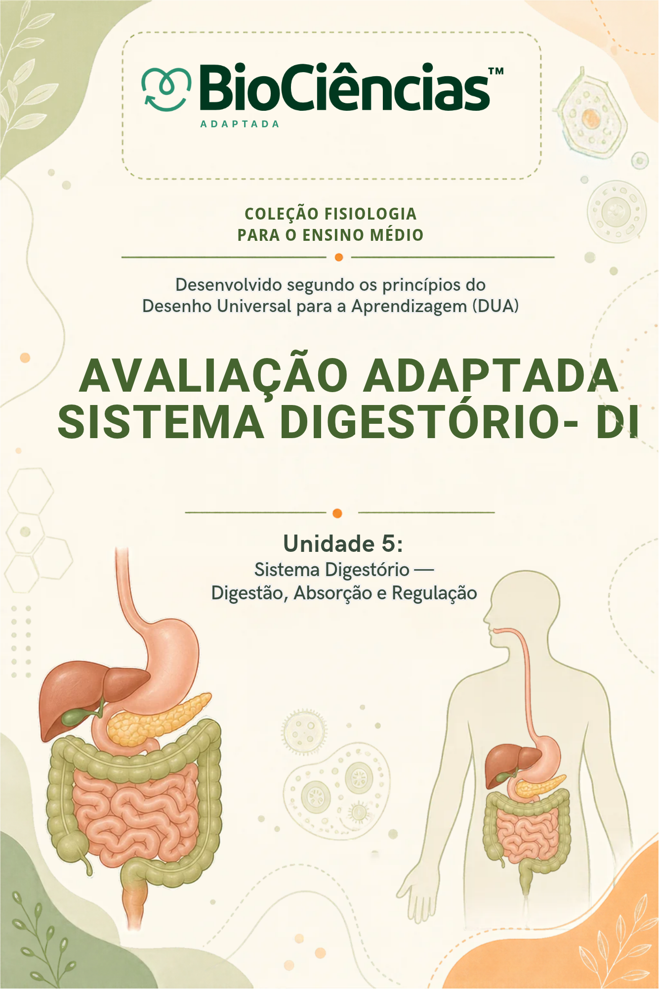 Capa de Avaliação Adaptada- Sistema Digestório