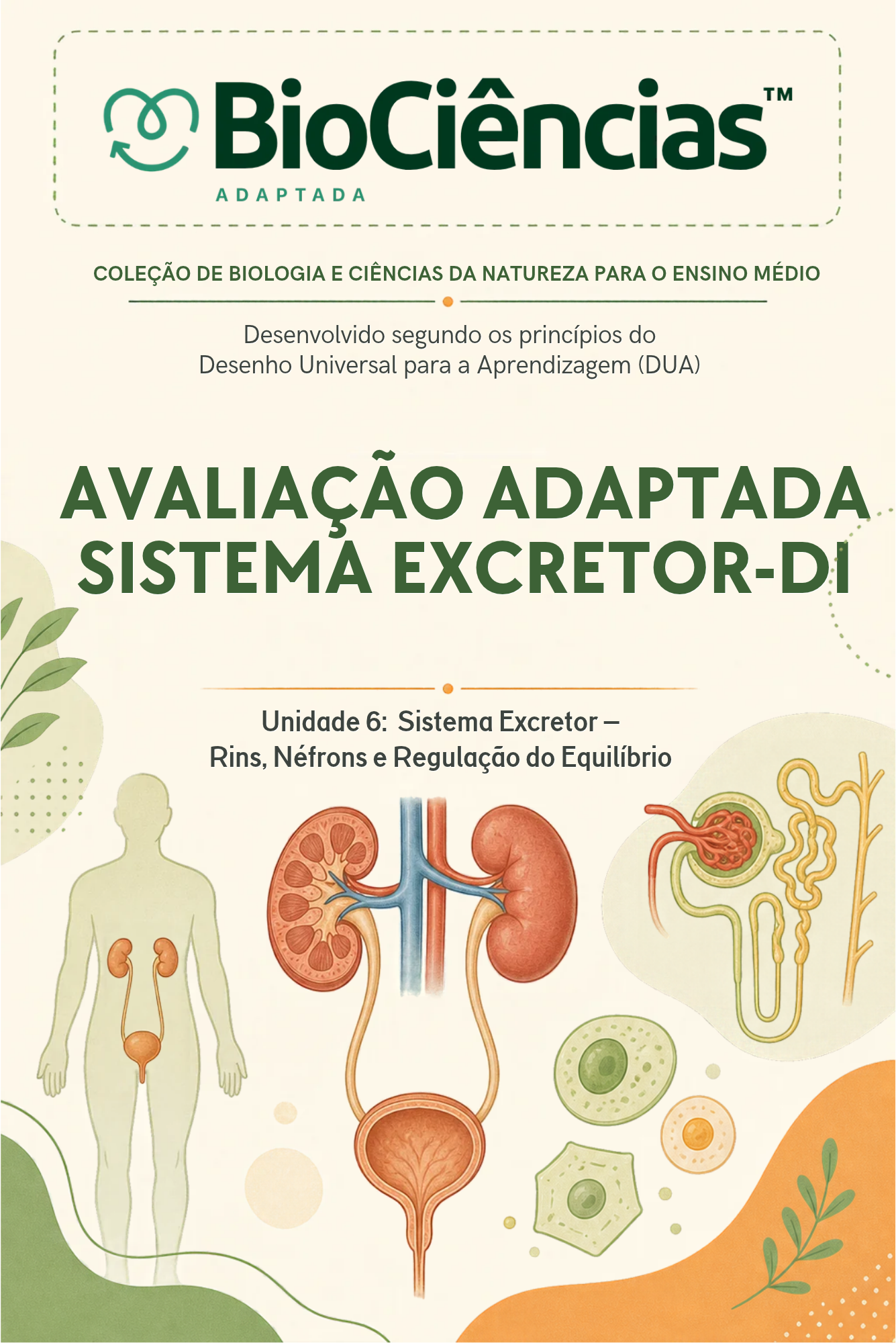Capa de Avaliação Adaptada- Sistema Excretor