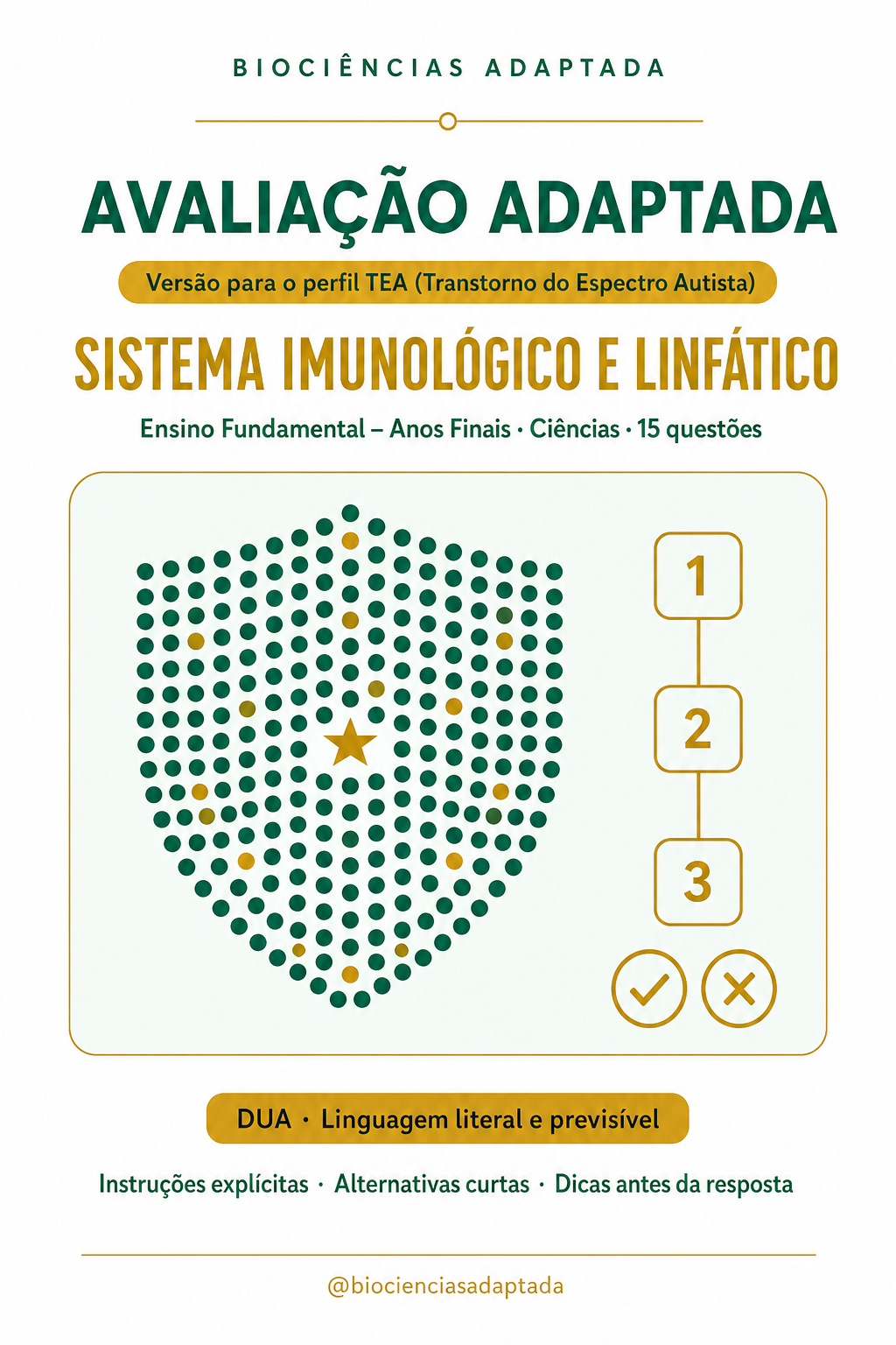 Capa de Avaliação Adaptada: Sistema Imunológico e Linfático