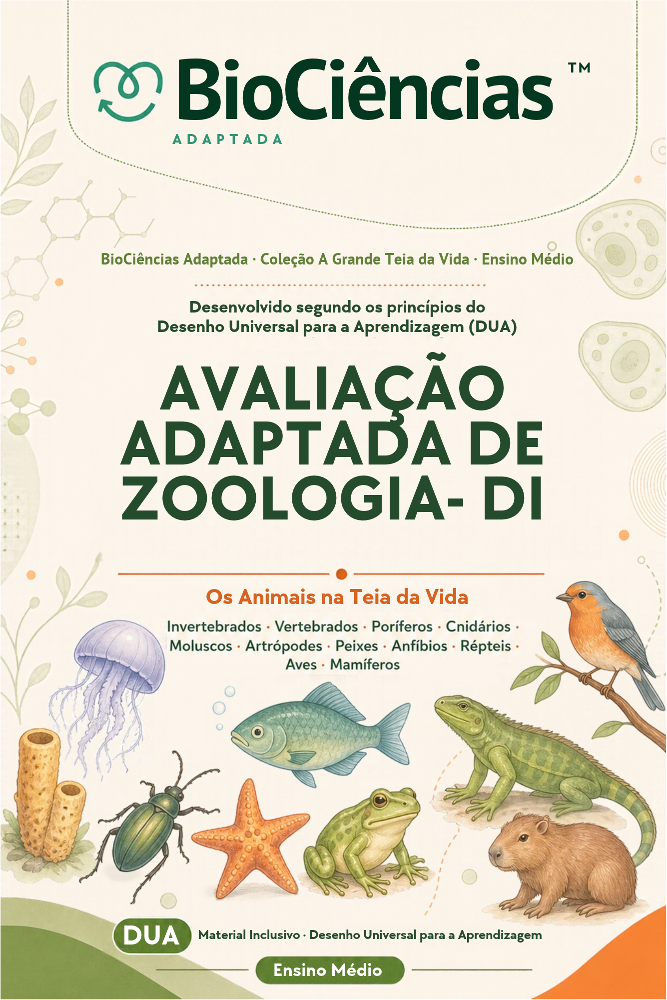 Capa de Avaliação Adaptada- Zoologia