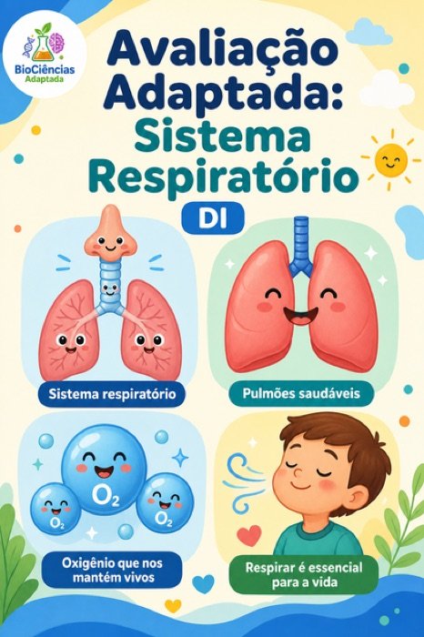 Capa de Avaliação adaptada: sistema respiratório