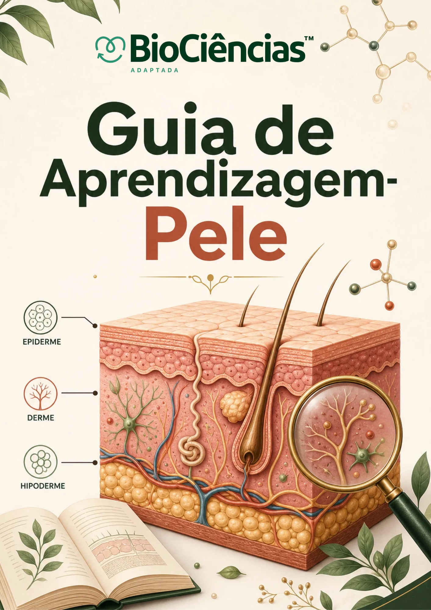 Capa de Guia de Aprendizagem- Pele