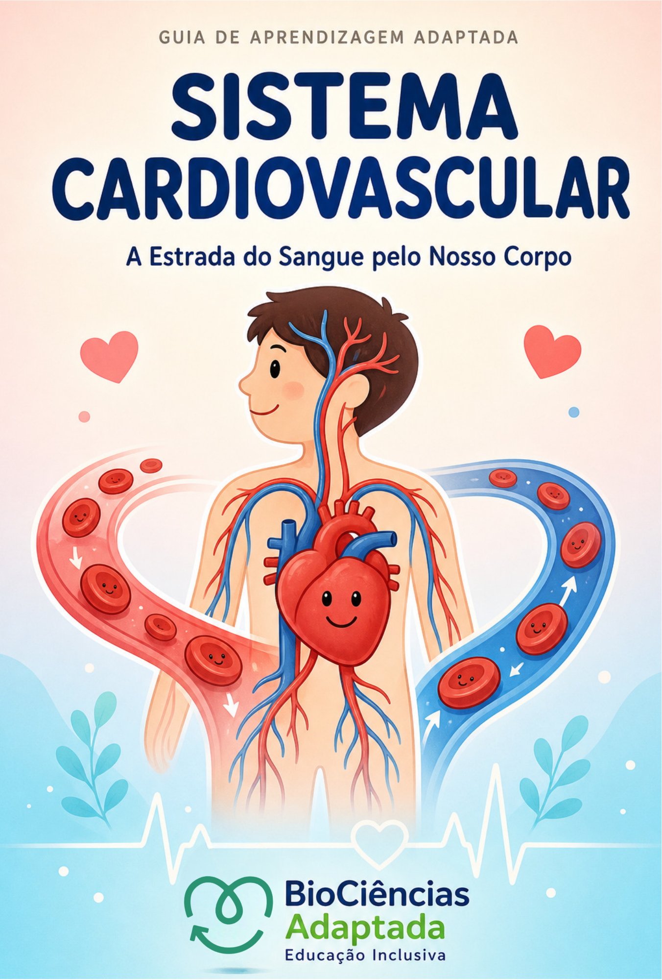 Capa de Guia de Aprendizagem Adaptada: Sistema Cardiovascular