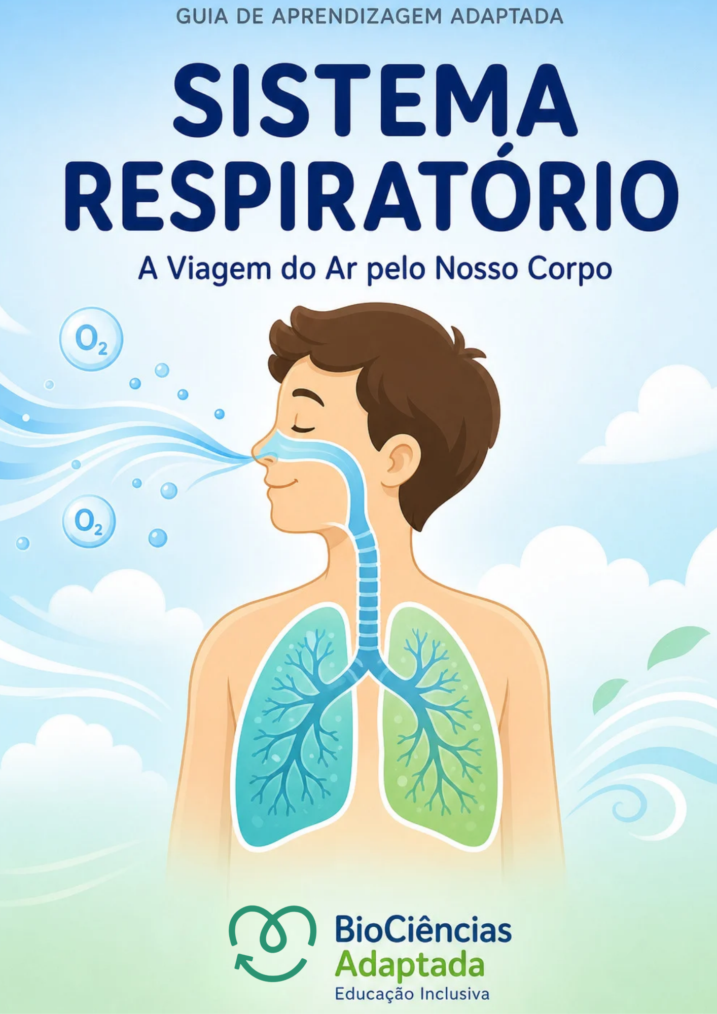 Capa de Guia de Aprendizagem: Sistema Respiratório