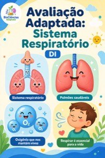 Capa de Avaliação adaptada: sistema respiratório